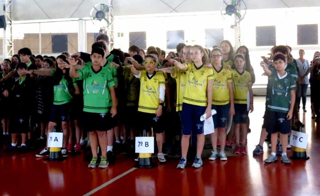 Veja fotos da abertura dos Jogos Interclasse