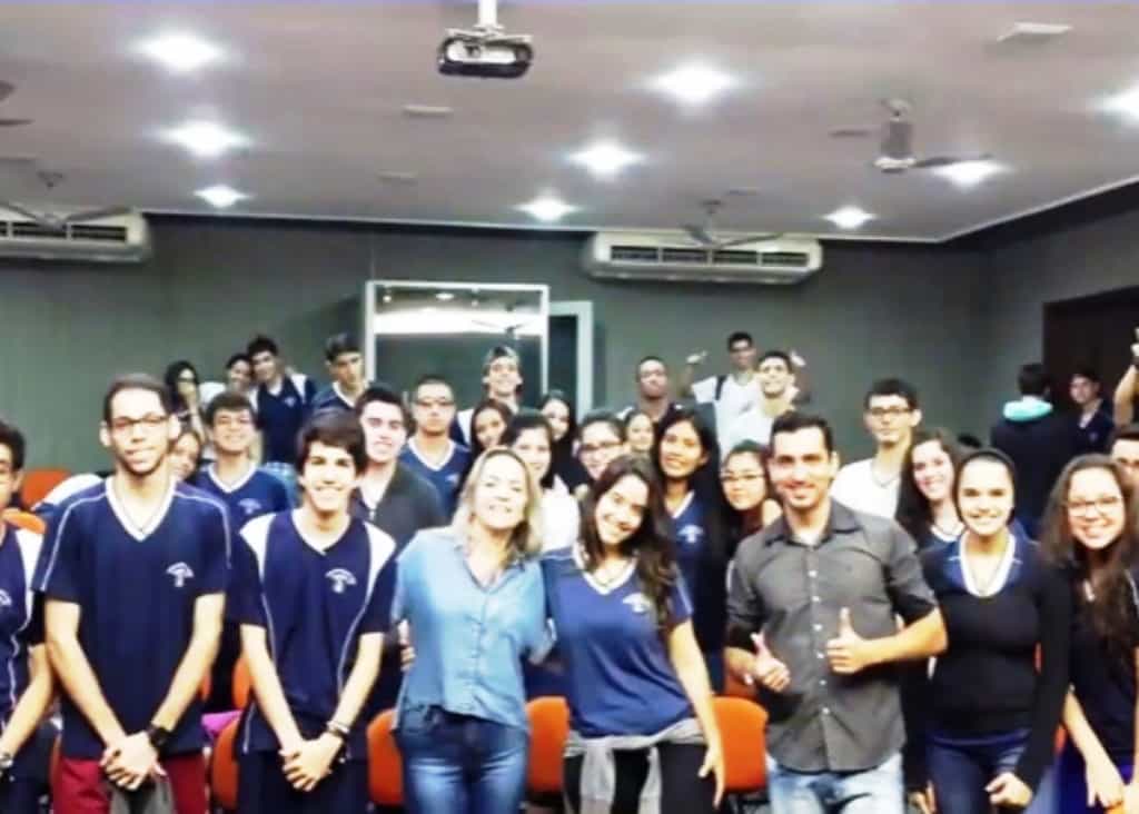 Homenagem aos alunos do Ensino Médio 2016