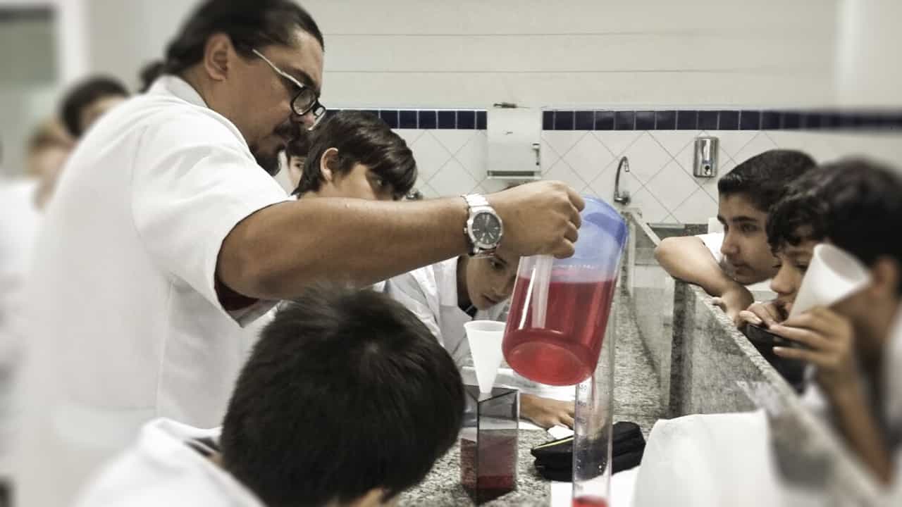 Matemática e Ciência no laboratório