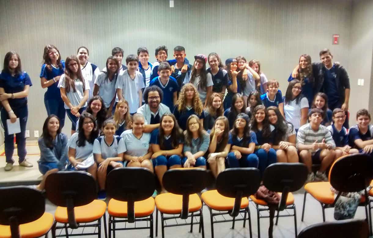 Atividade de artes com o 9º Ano