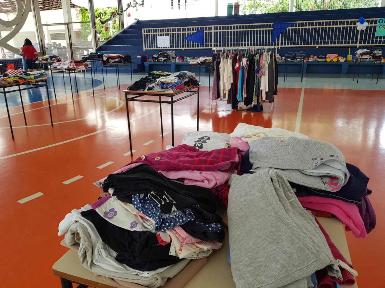 Bazar Solidário mobiliza comunidade escolar