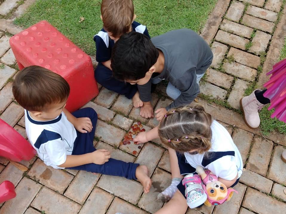 A natureza presente no cotidiano dos pequenos do Berçário