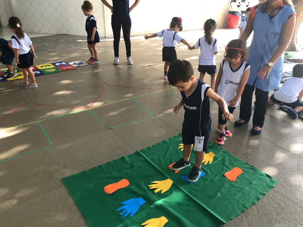 Trabalhando a psicomotricidade - Infantil I