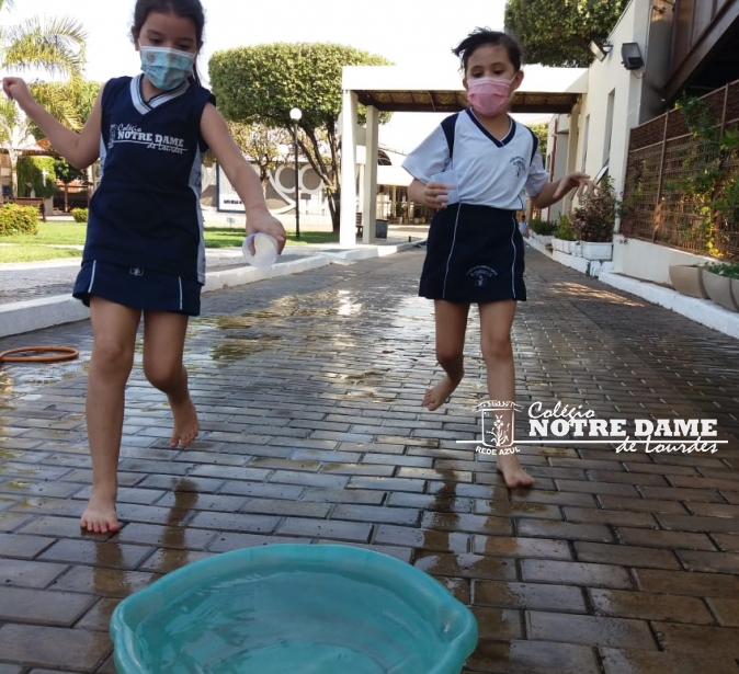 Educação Infantil - Driblando o calor e exercitando