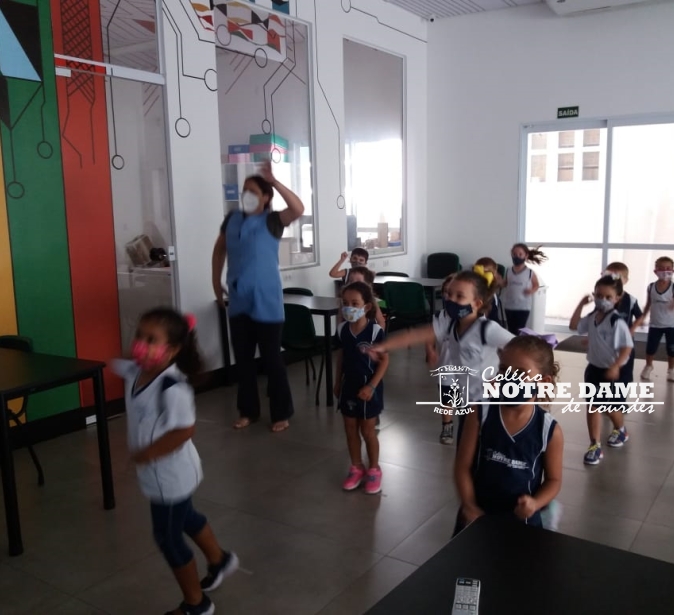 Educação Infantil - Trabalhando o movimento na aula de educação física