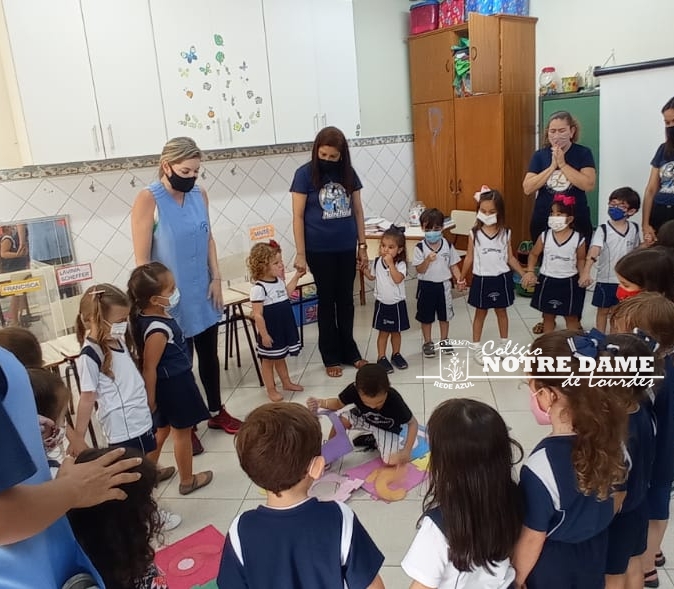 Berçário - Visitando a Educação Infantil do Colégio Notre Dame de Lourdes