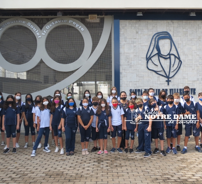 Colégio Notre Dame recebe com alegria os novos alunos do Ensino Fundamental II