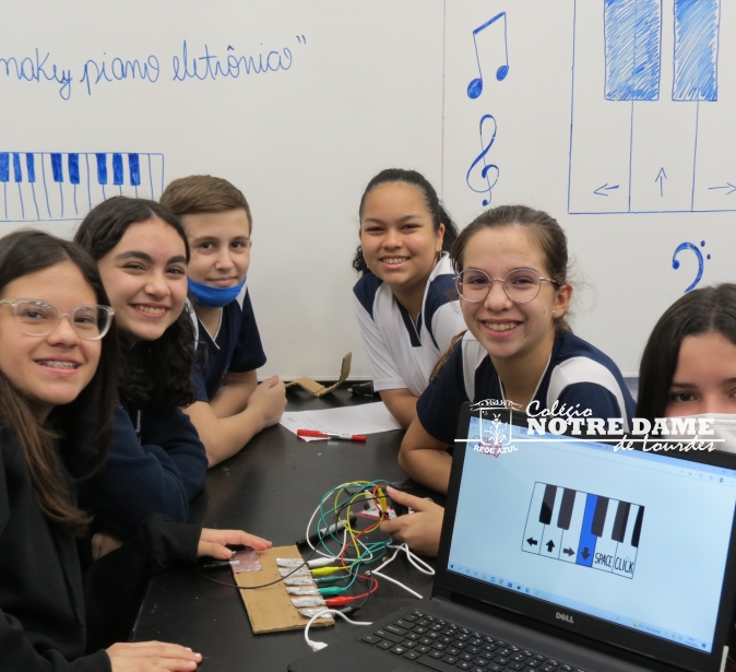 7º Ano - Teclado Eletrônico 