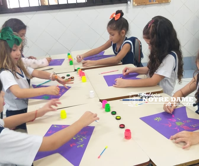 Infantil A - Preparando o nosso piquenique junino