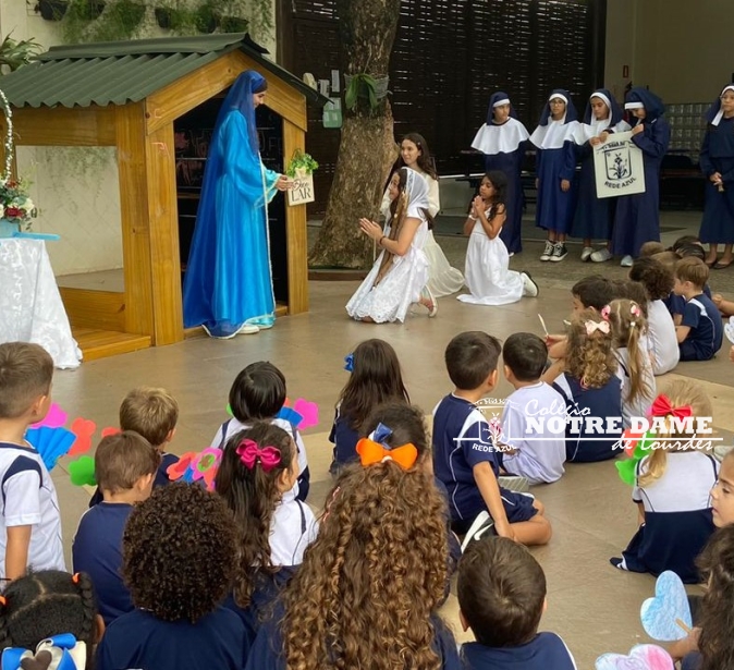 Dia de Nossa Senhora de Lourdes Educação Infantil